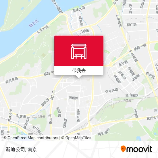 新迪公司地图