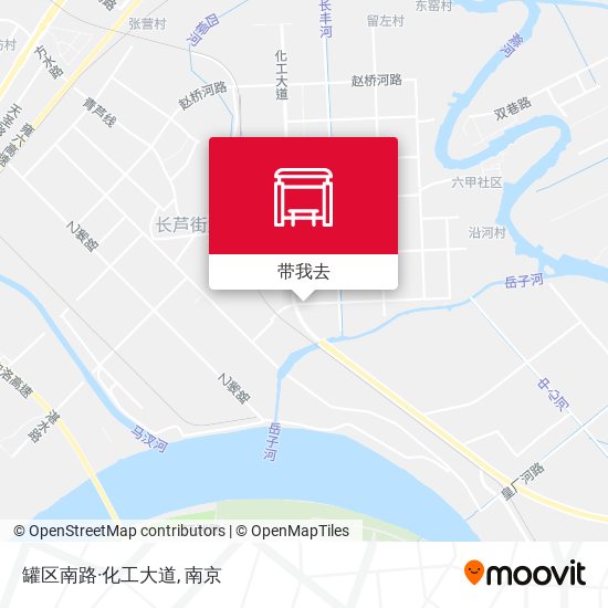 罐区南路·化工大道地图