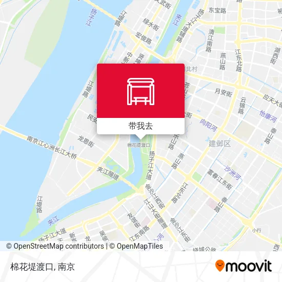 棉花堤渡口地图