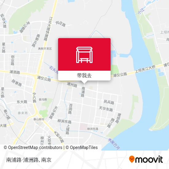 南浦路·浦洲路地图