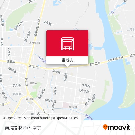南浦路·林区路地图