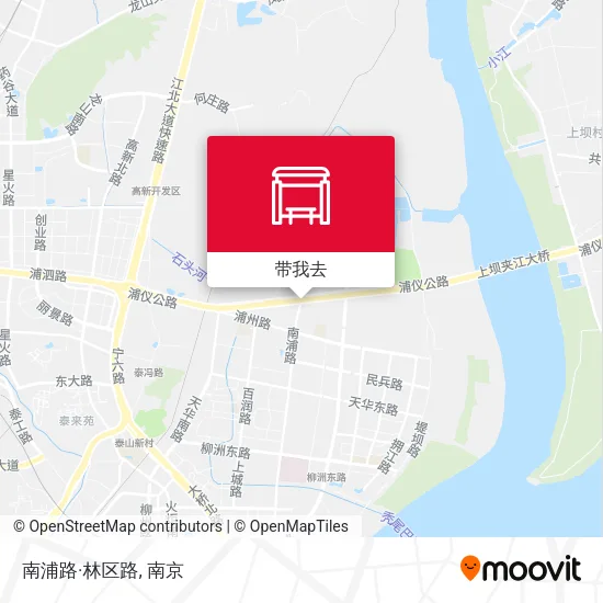 南浦路·林区路地图