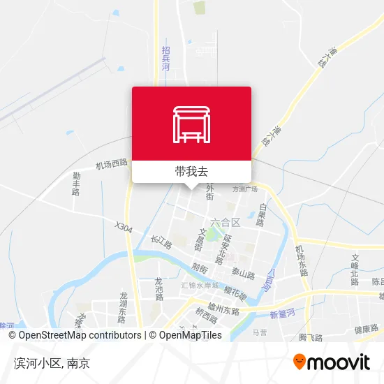 滨河小区地图