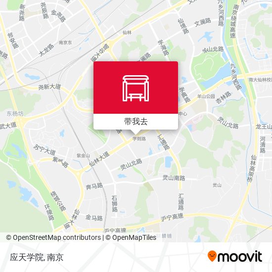 应天学院地图