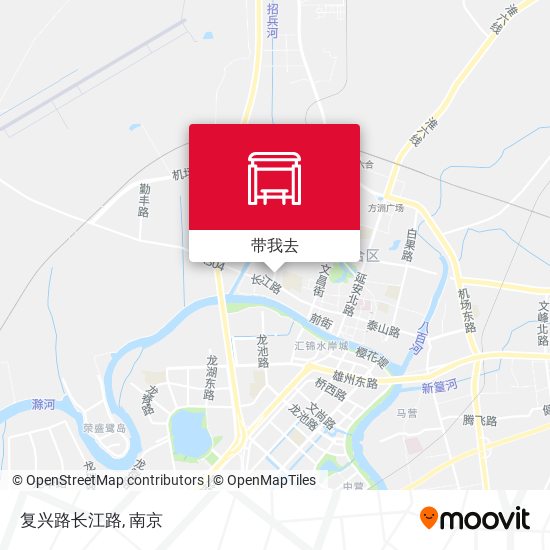 复兴路长江路地图