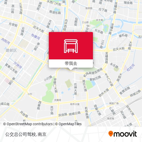 公交总公司驾校地图