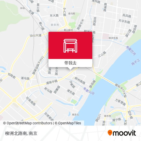 柳洲北路南地图