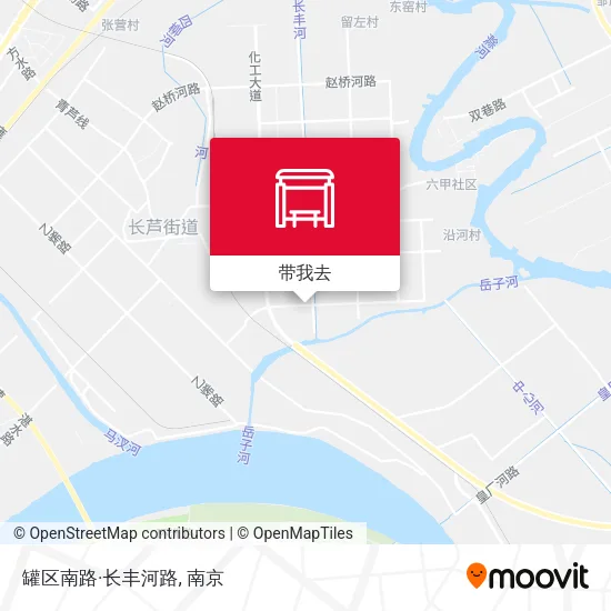 罐区南路·长丰河路地图