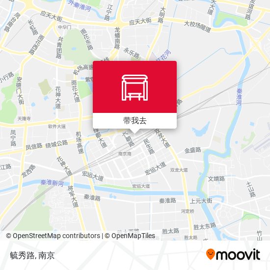 毓秀路地图