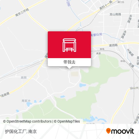 护国化工厂地图