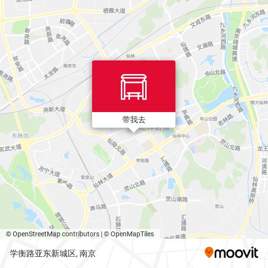 学衡路亚东新城区地图