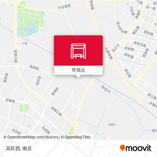 高旺西地图