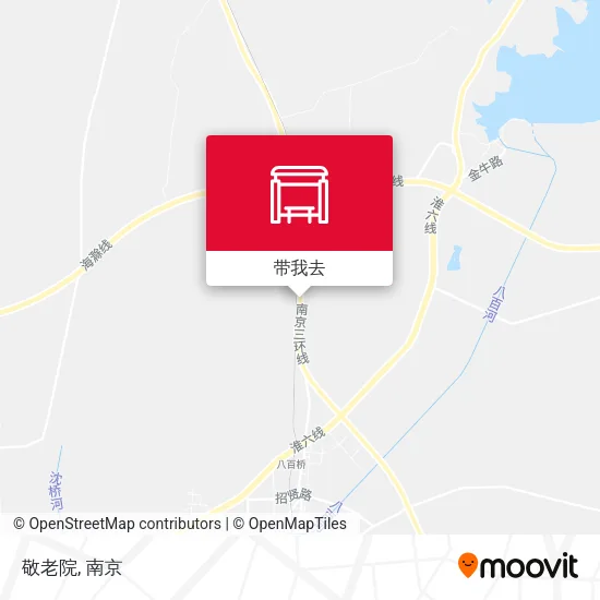 敬老院地图