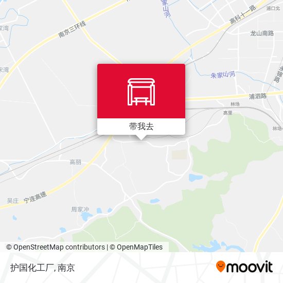 护国化工厂地图