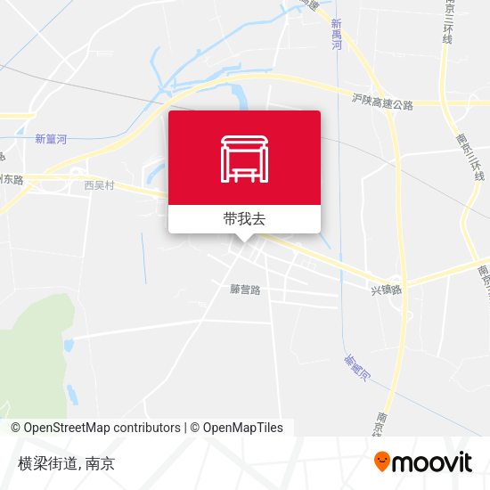 横梁街道地图