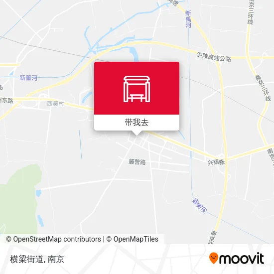 横梁街道地图