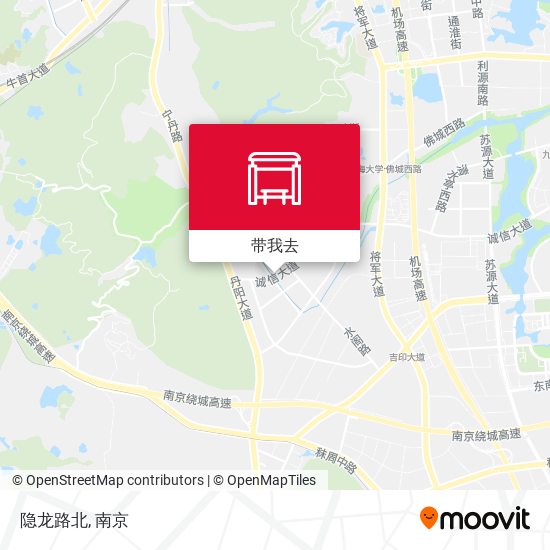 隐龙路北地图