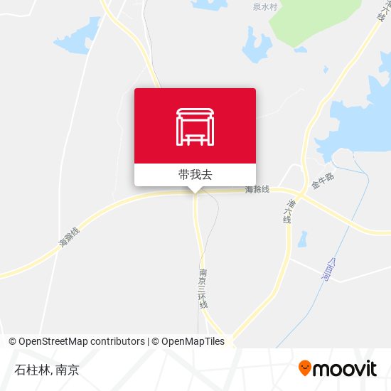 石柱林地图