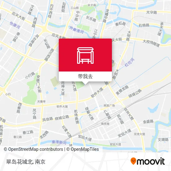 翠岛花城北地图