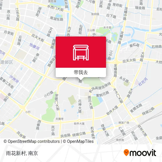雨花新村地图