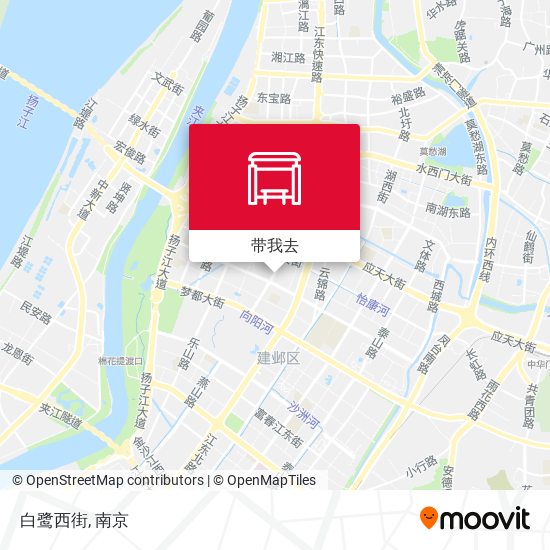 白鹭西街地图