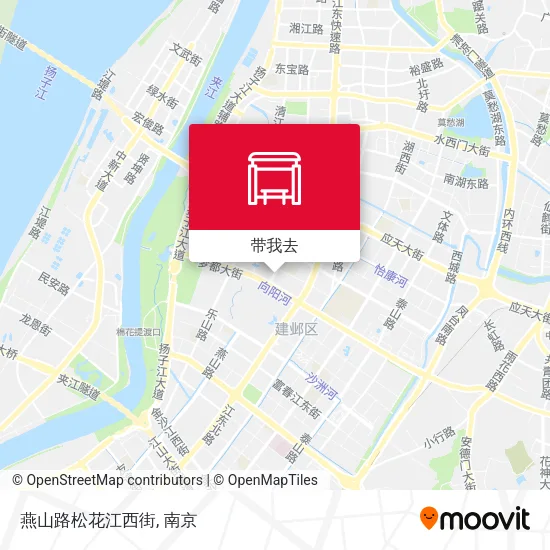 燕山路松花江西街地图