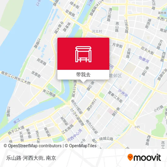 乐山路·河西大街地图
