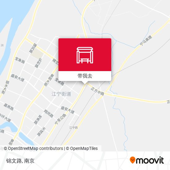 锦文路地图