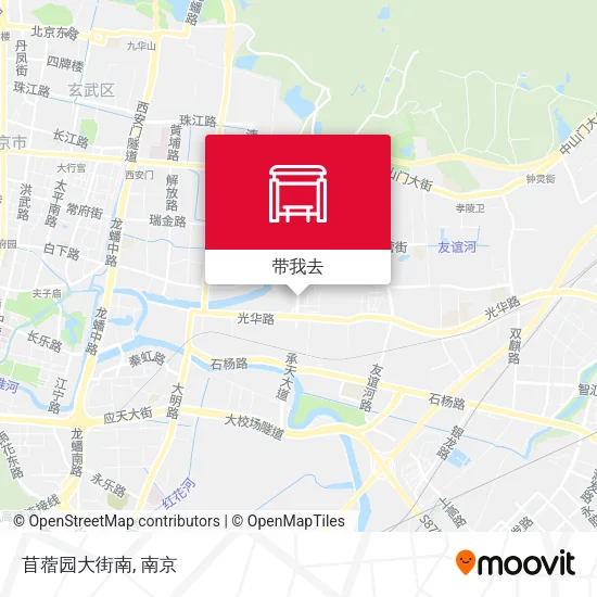 苜蓿园大街南地图