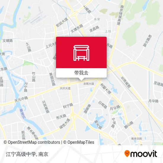 江宁高级中学地图