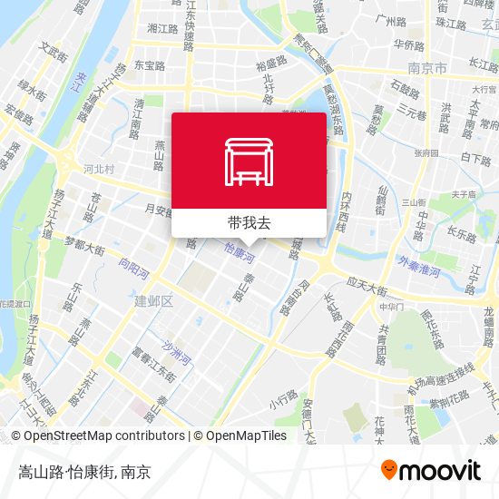 嵩山路·怡康街地图