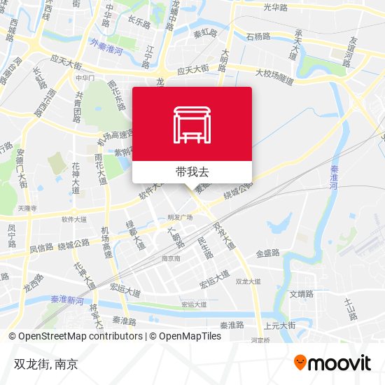双龙街地图