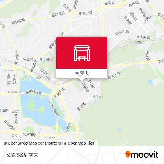 长途东站地图