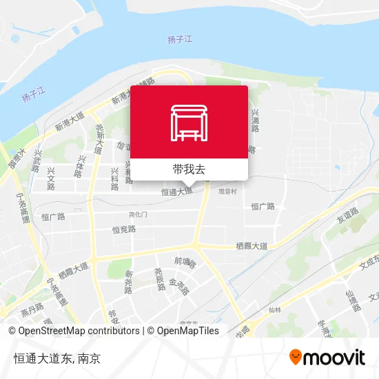 恒通大道东地图