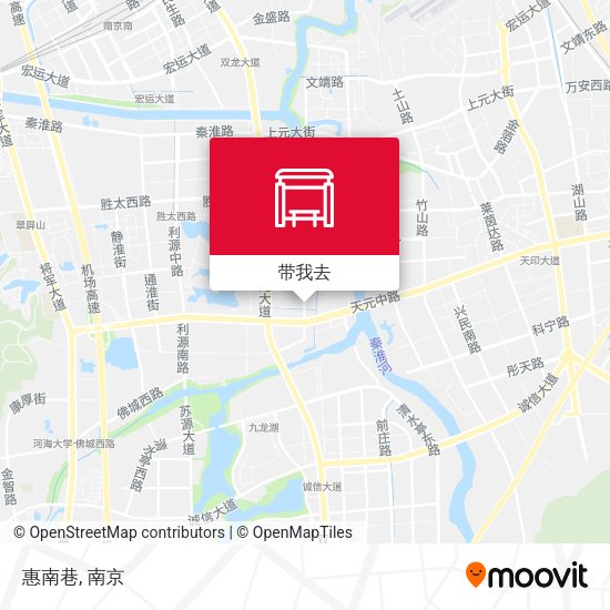 惠南巷地图