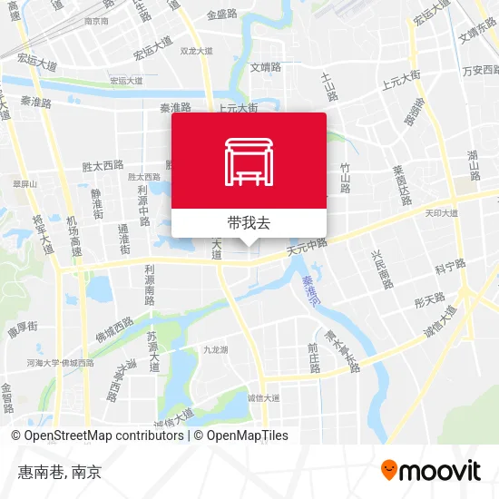 惠南巷地图