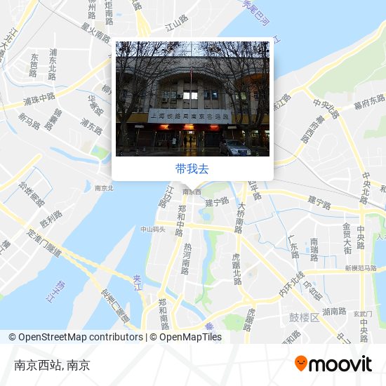 南京西站地图