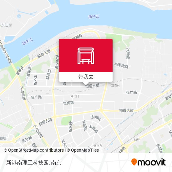 新港南理工科技园地图