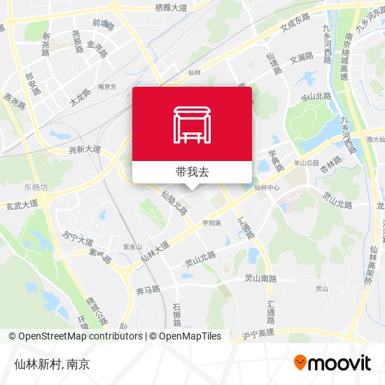 仙林新村地图