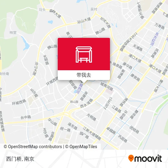西门桥地图