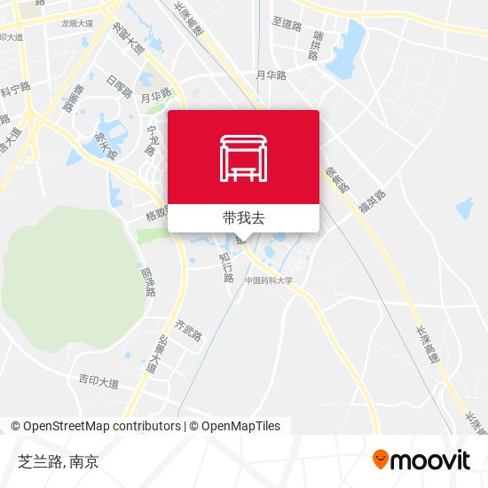 芝兰路地图