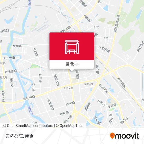 康桥公寓地图