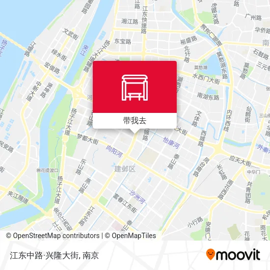 江东中路·兴隆大街地图