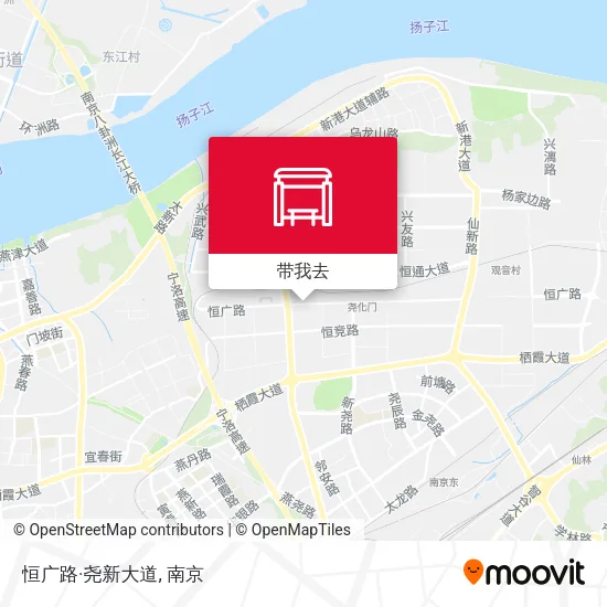 恒广路·尧新大道地图