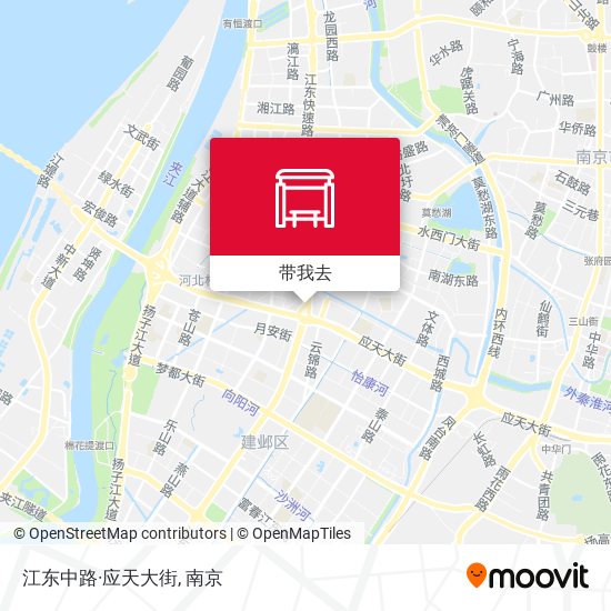 江东中路·应天大街地图