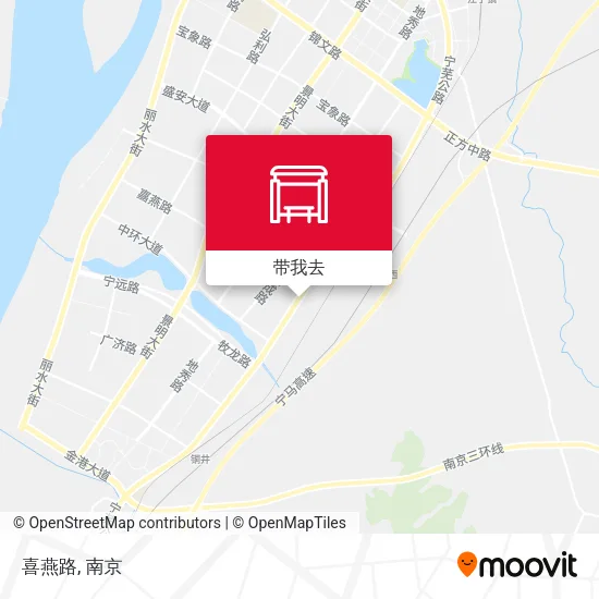 喜燕路地图