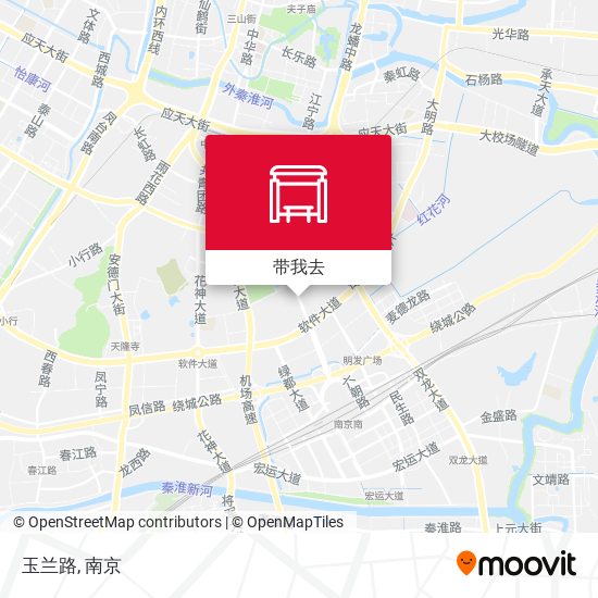 玉兰路地图