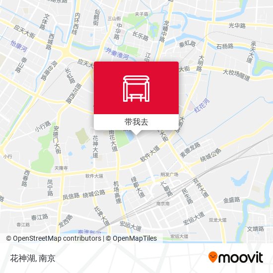 花神湖地图