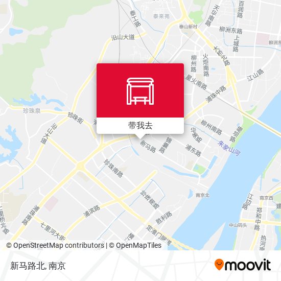 新马路北地图