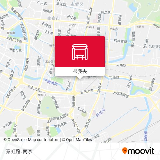 秦虹路地图